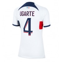 Dámy Fotbalový dres Paris Saint-Germain Manuel Ugarte #4 2023-24 Venkovní Krátký Rukáv